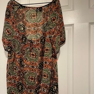 Pretty plus size shirt .